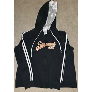 Chase Authentic Womens Size Large Tony Stewart Home Depot Zip Up Hoodie Y2K